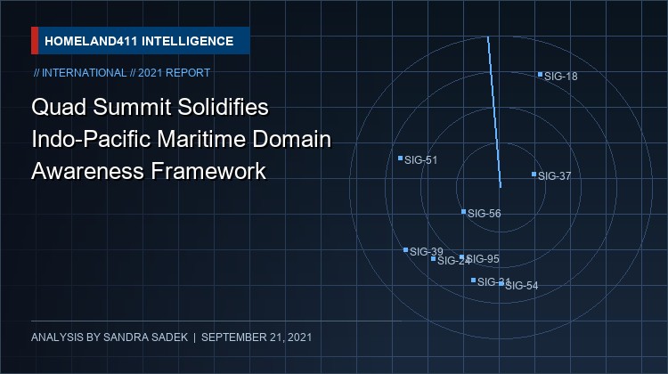 Quad Summit Solidifies Indo-Pacific Maritime Domain Awareness Framework