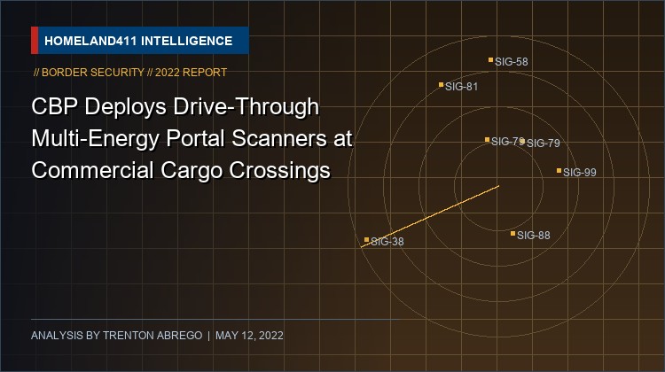 CBP Deploys Drive-Through Multi-Energy Portal Scanners at Commercial Cargo Crossings