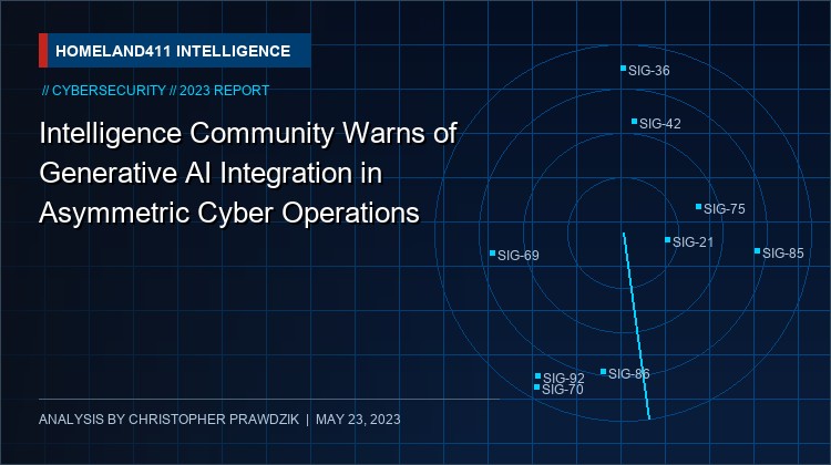 Intelligence Community Warns of Generative AI Integration in Asymmetric Cyber Operations