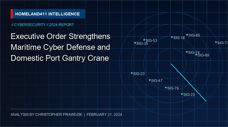Executive Order Strengthens Maritime Cyber Defense and Domestic Port Gantry Crane Security