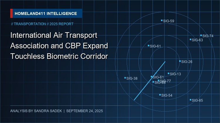 International Air Transport Association and CBP Expand Touchless Biometric Corridor Deployment