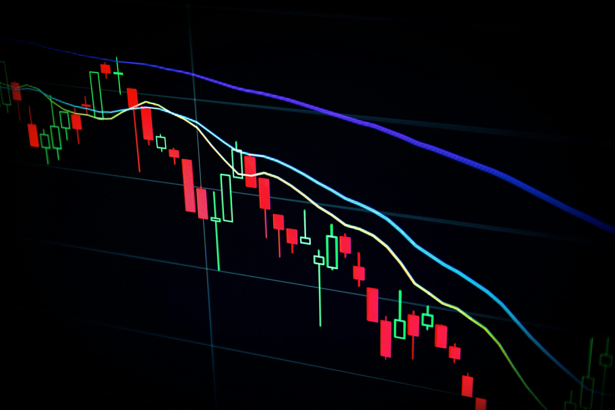 Wall Street trading screens reflecting market analysis of AI infrastructure spending