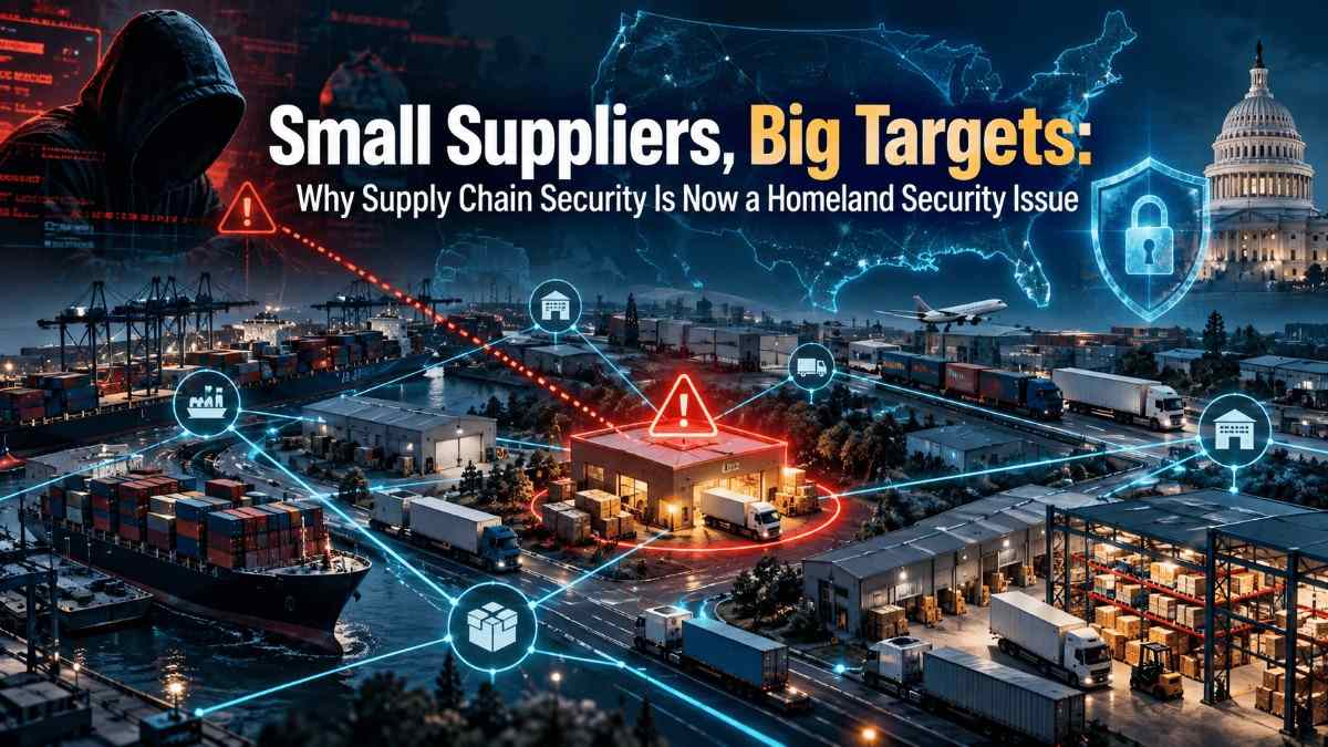 Small Suppliers, Big Targets: Why Supply Chain Security Is Now a Homeland Security Issue
